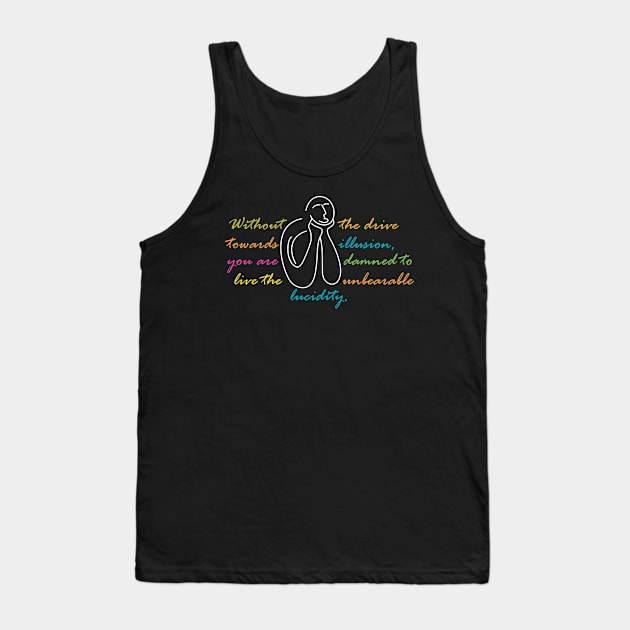 Spiritual quote about life Tank Top by jazzworldquest